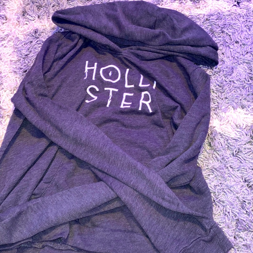 Grey women’s small Hollister hoodie